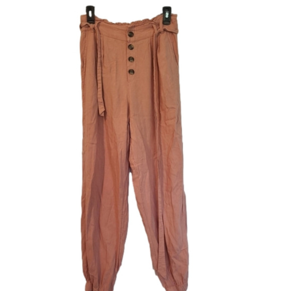 American Eagle Paper bag waist trousers - Picture 2 of 6